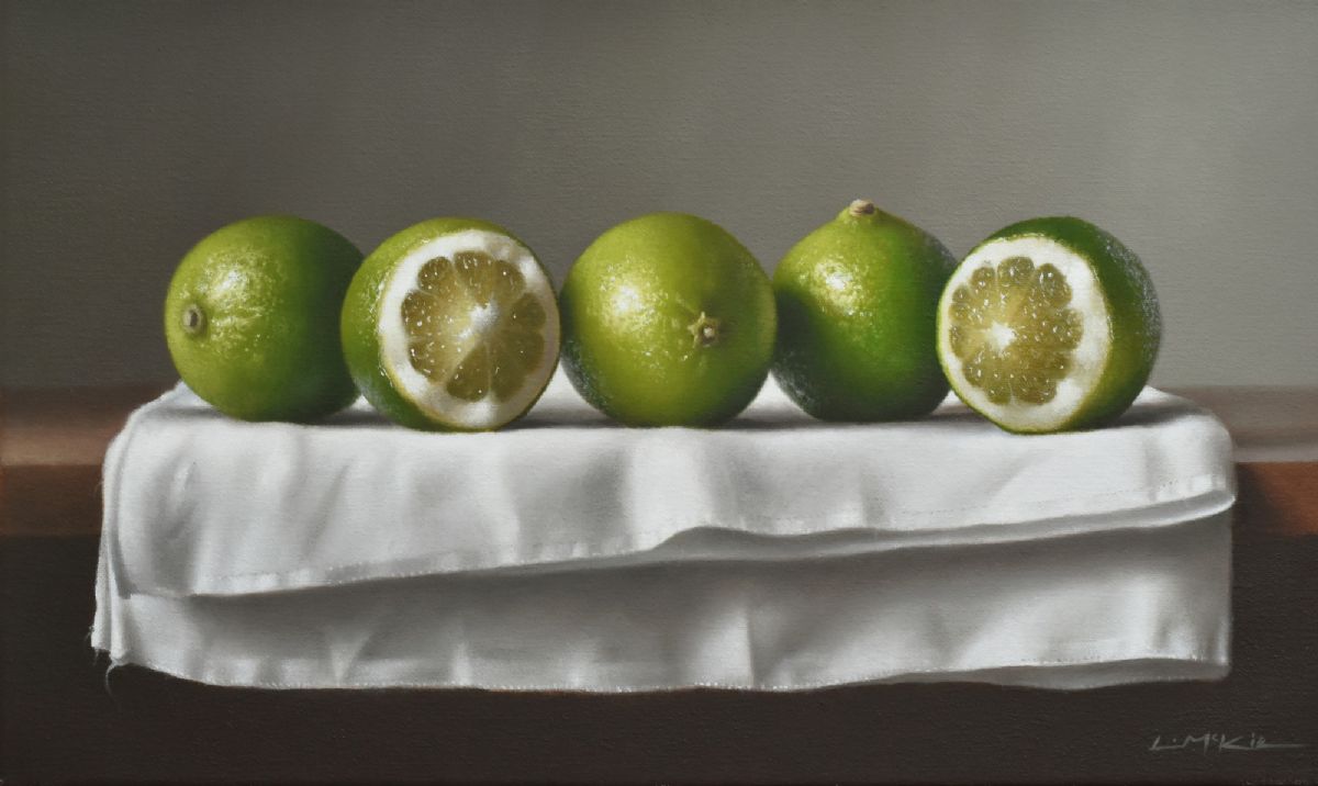 Five Limes on Linen