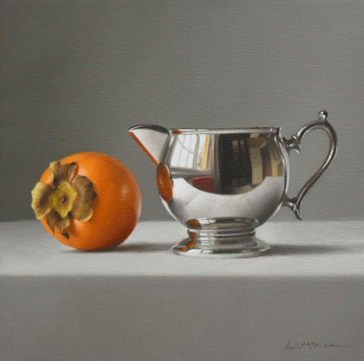 Persimmon with Jug