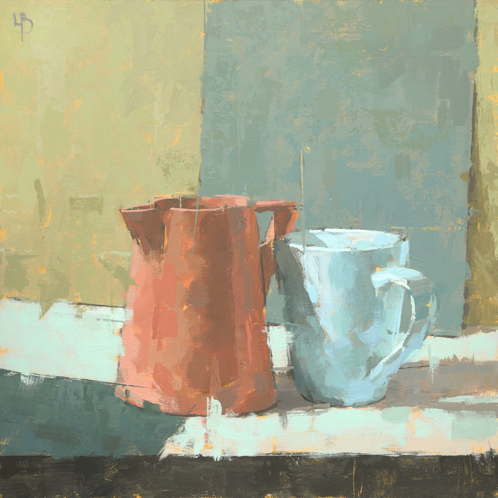 Red Jug with Cup