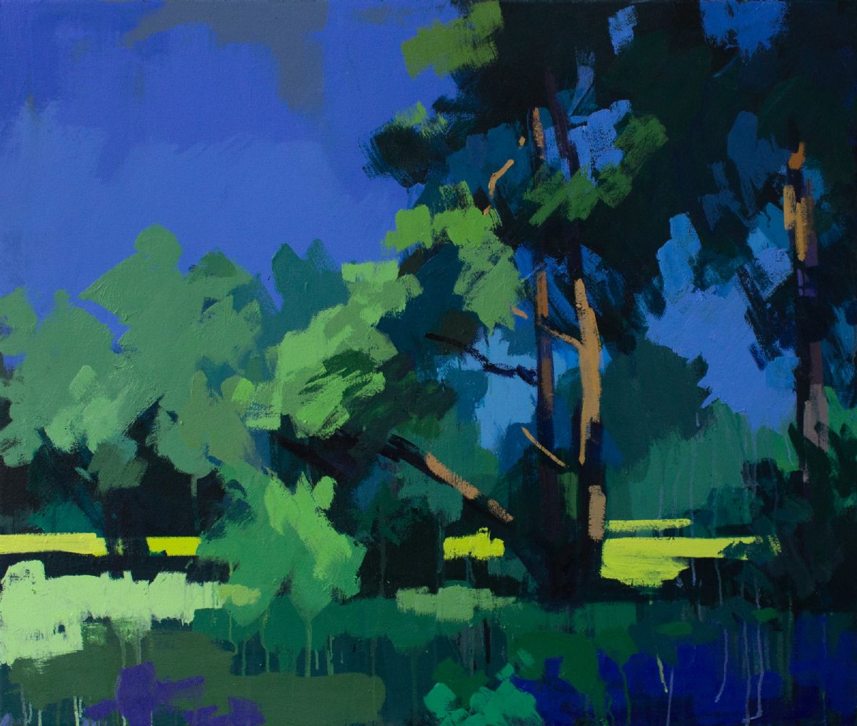 Scots Pines in the Fields No.2
