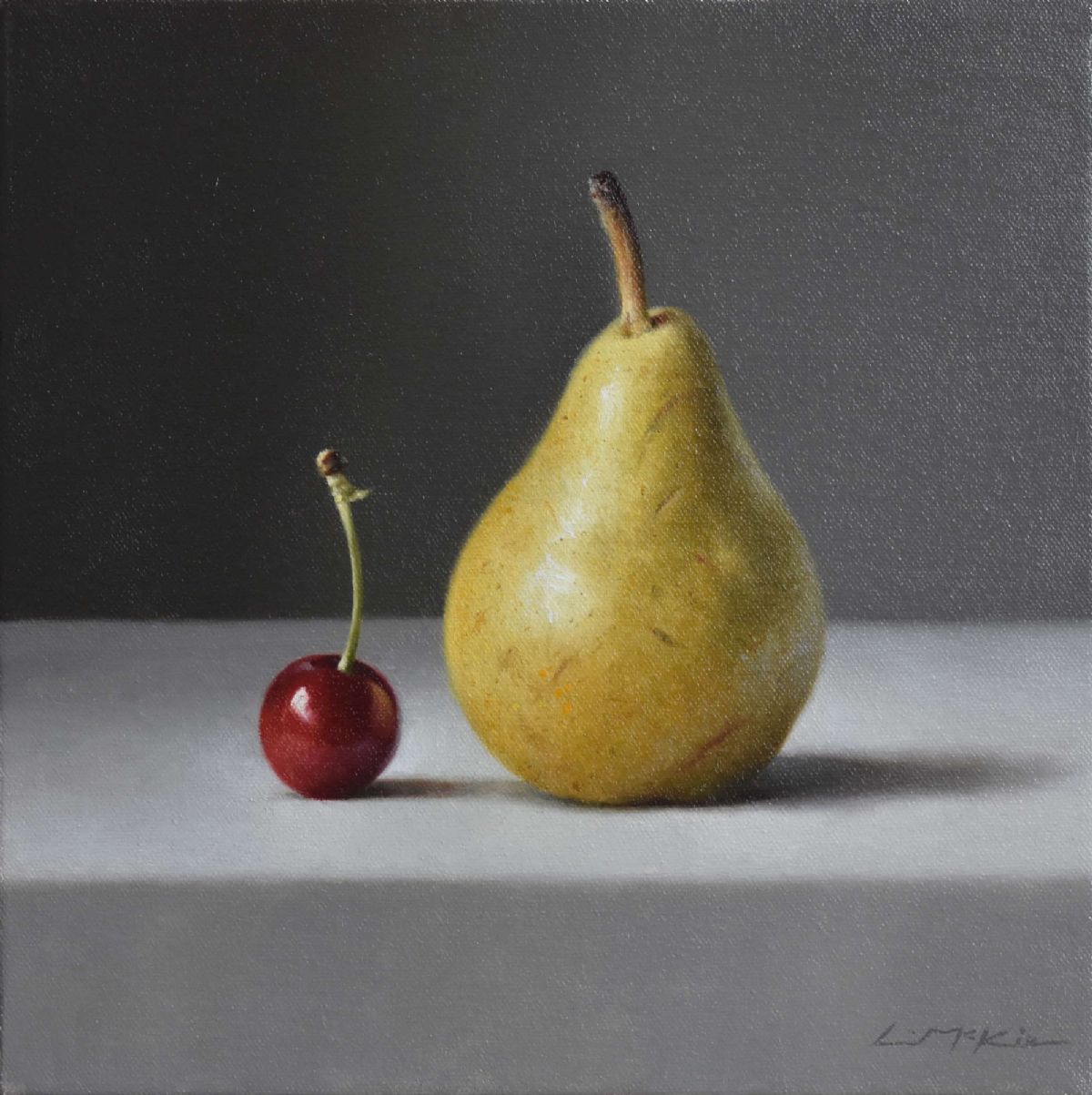 Still life with July Cherry