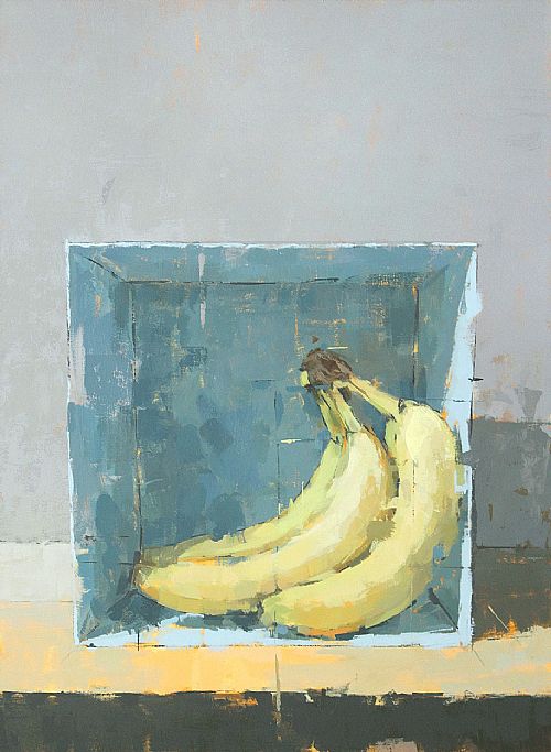 Bananas in Blue Box