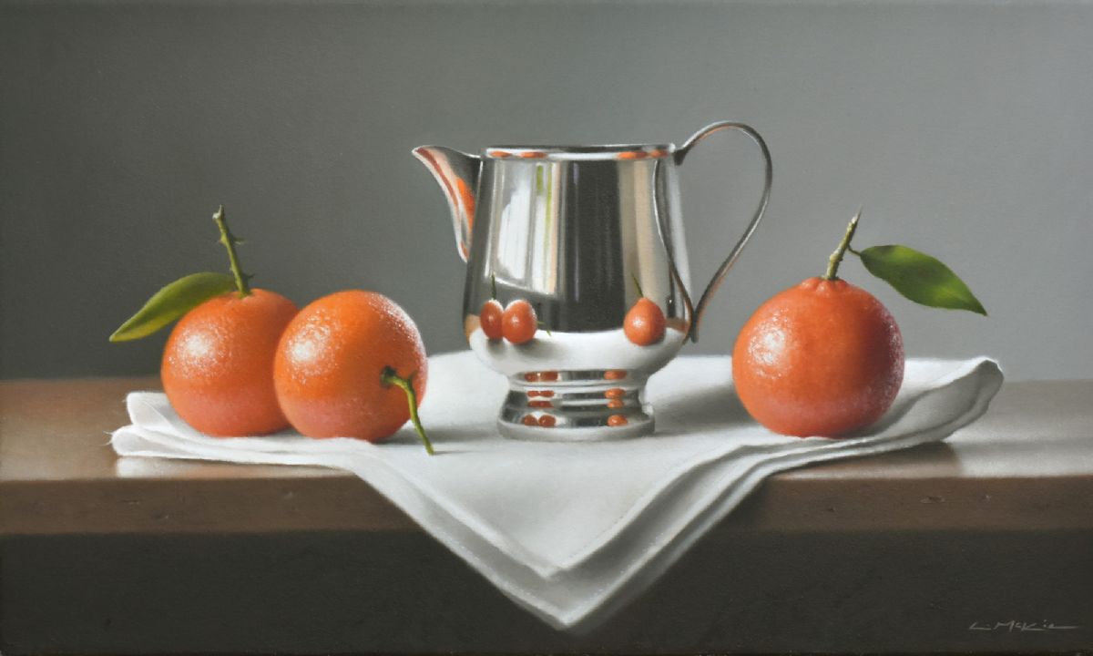 Still Life With Three Clementines